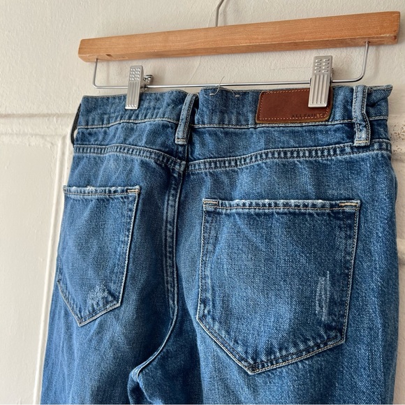 All Saints Amy Girlfriend Jeans size 26 - Picture 3 of 13